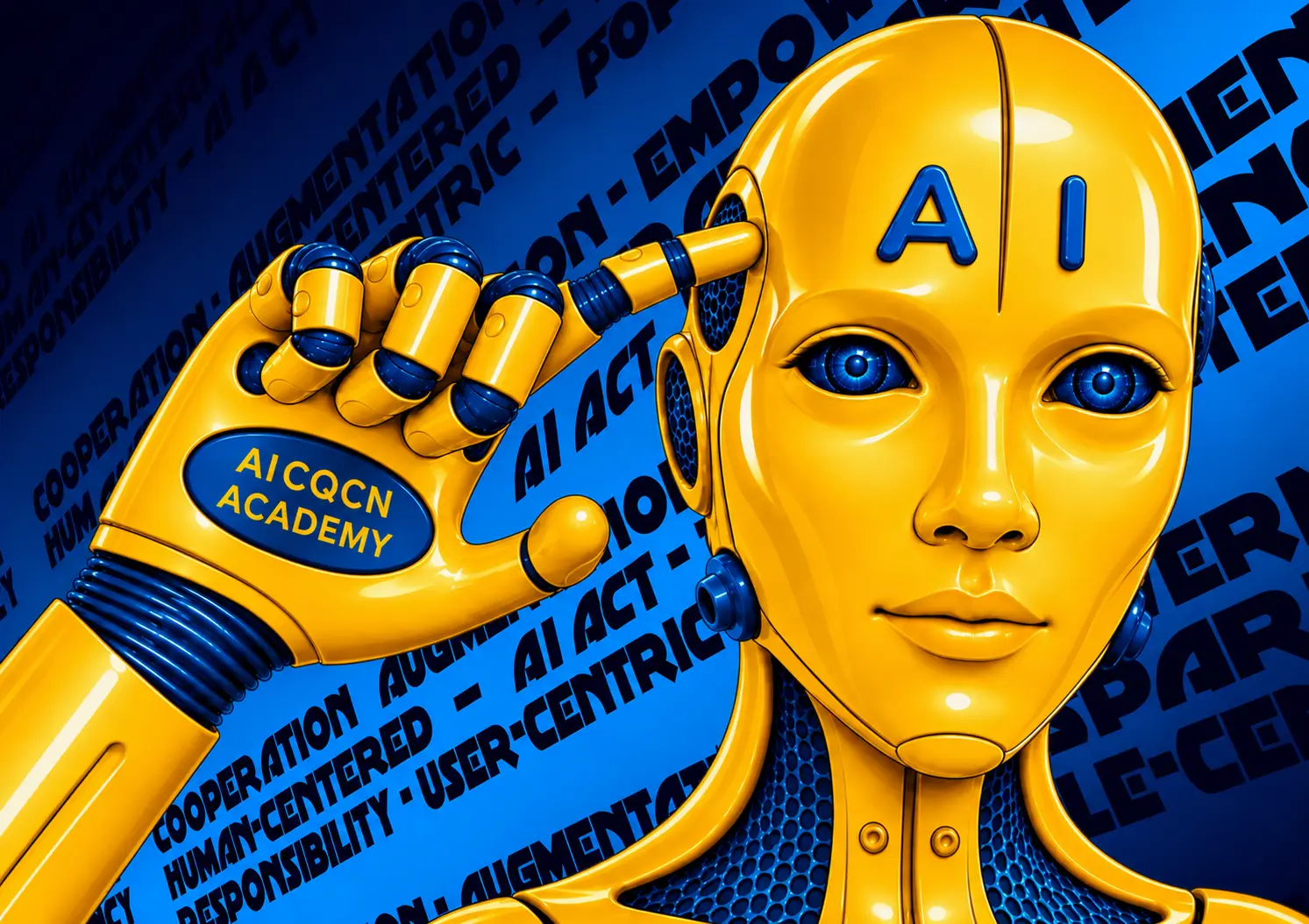 Il robot pensante di AICQCN Academy